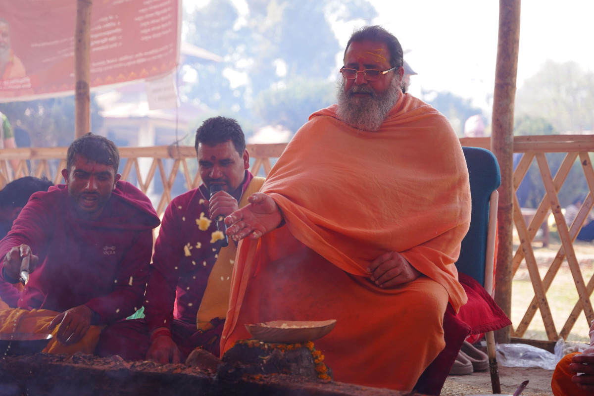 Nepal for the successful organization of the ‘Vishwamedha Mahayagya’